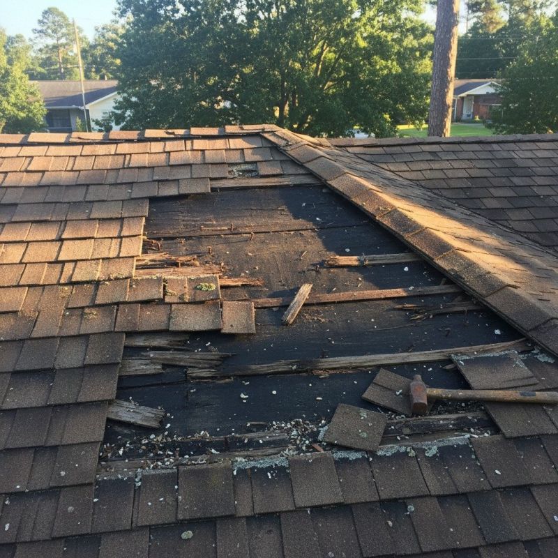 Wood Shingles Repair detail